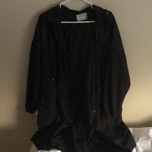 |THIN BLACK TRENCH COAT|☕️